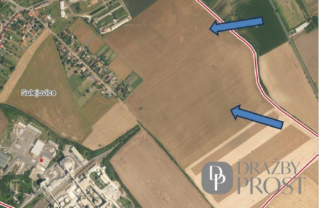 Podíl na pozemcích Sulejovice